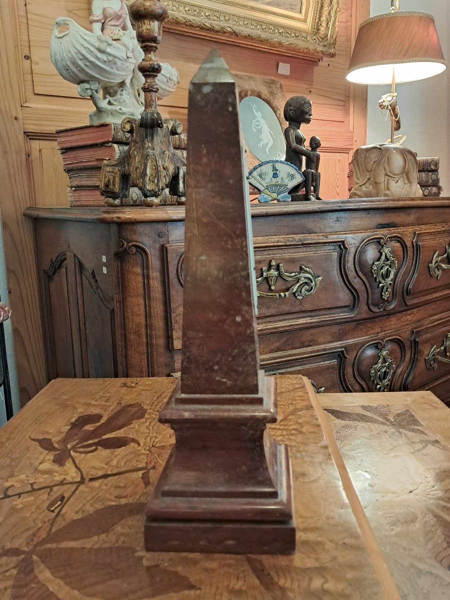 Obélisque marbre spinelli thermomètre marseille-photo-3