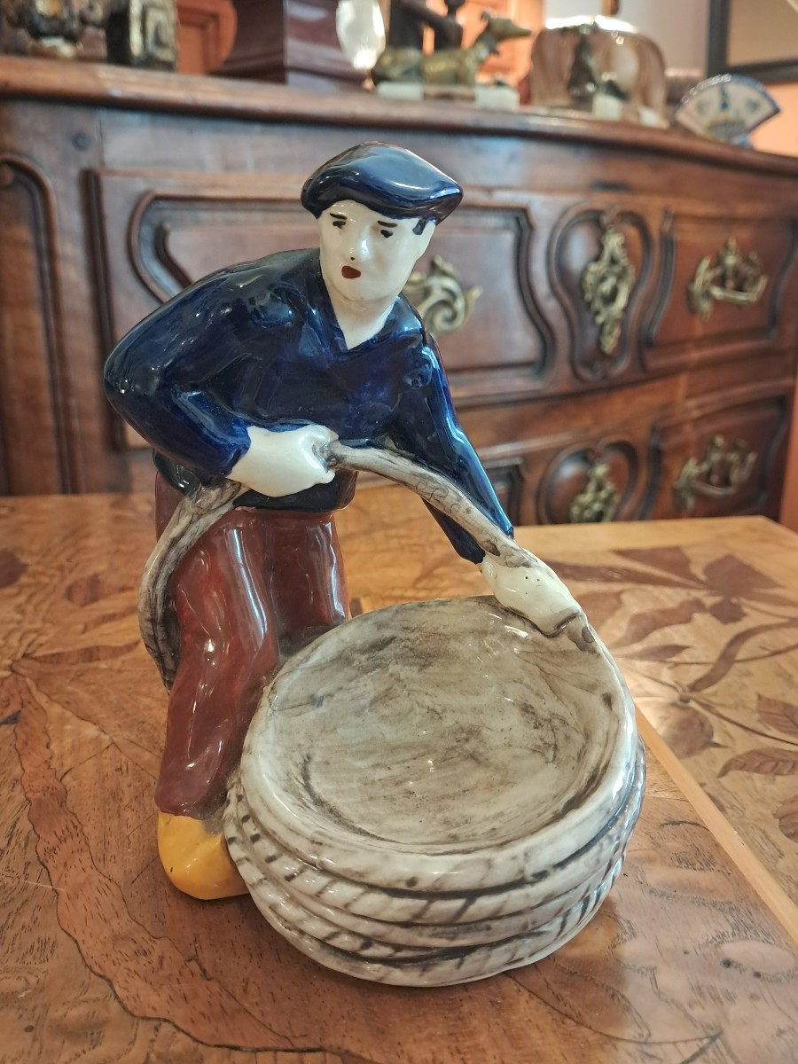 Faience quimper marin par Adrien ravallec 