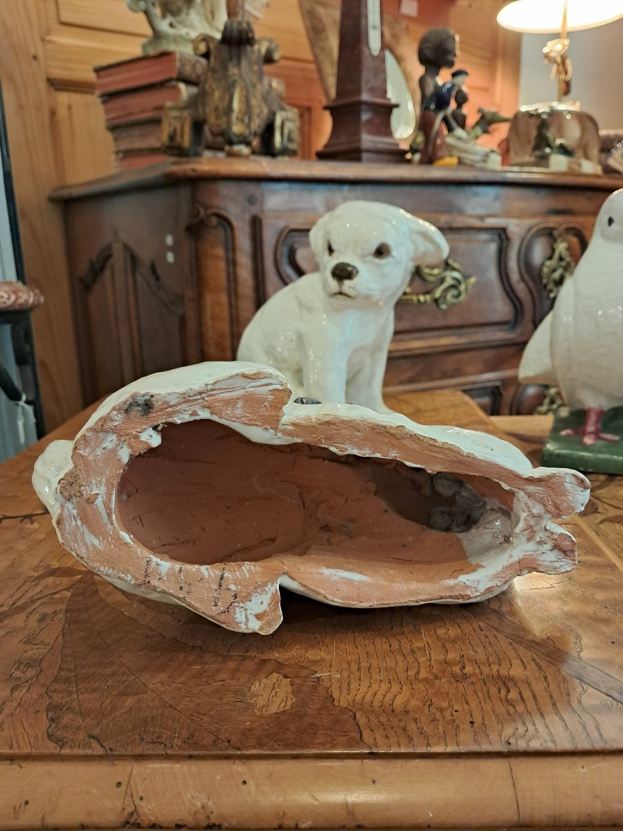 Bouledogue en faience de bavent -photo-1