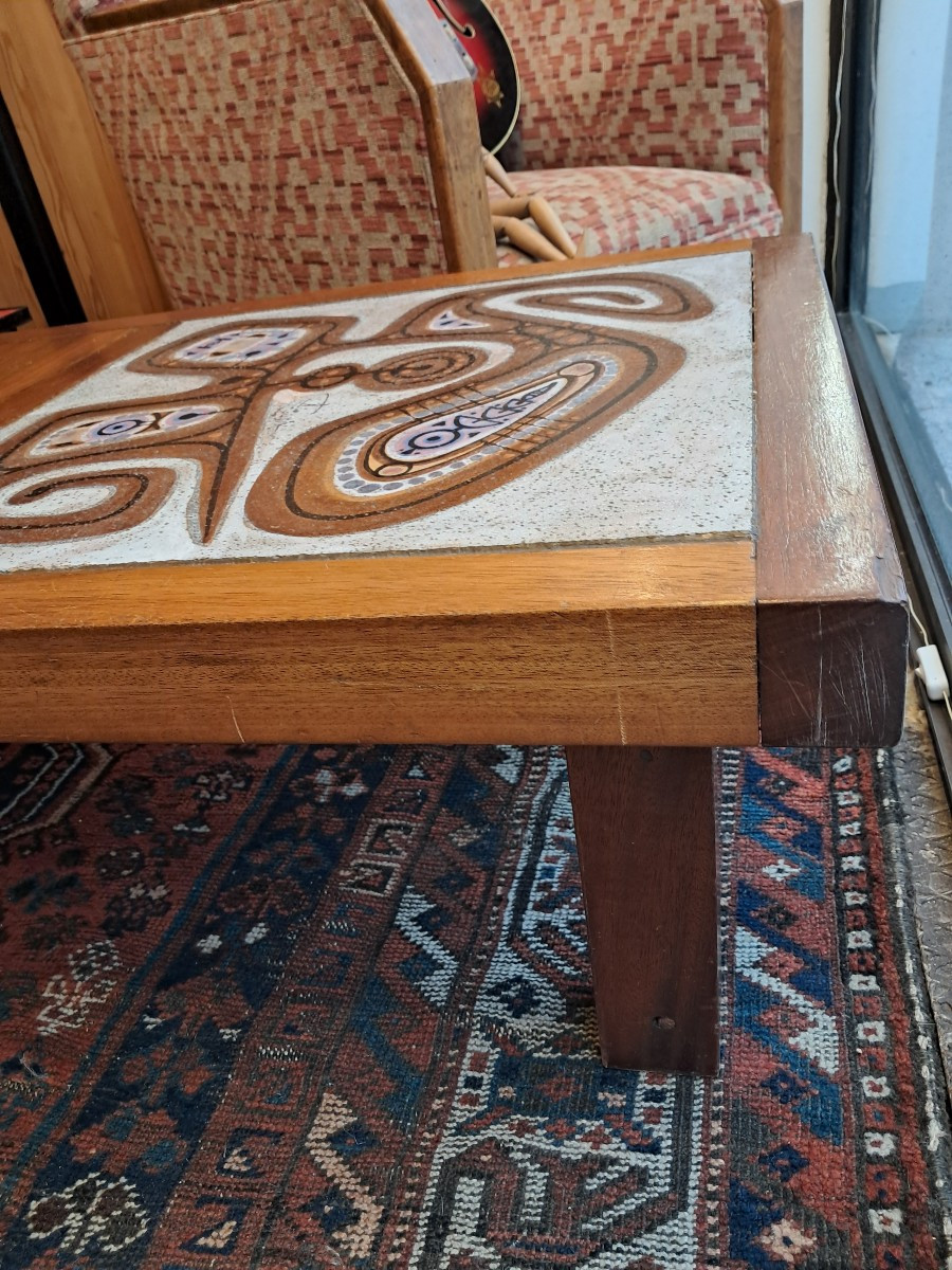 Table By Jacques Poussine, Ceramic, 50-60-photo-4