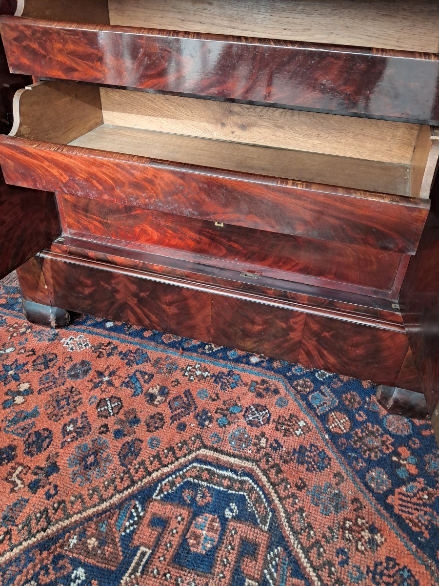 Secretaire restauration en acajou -photo-7