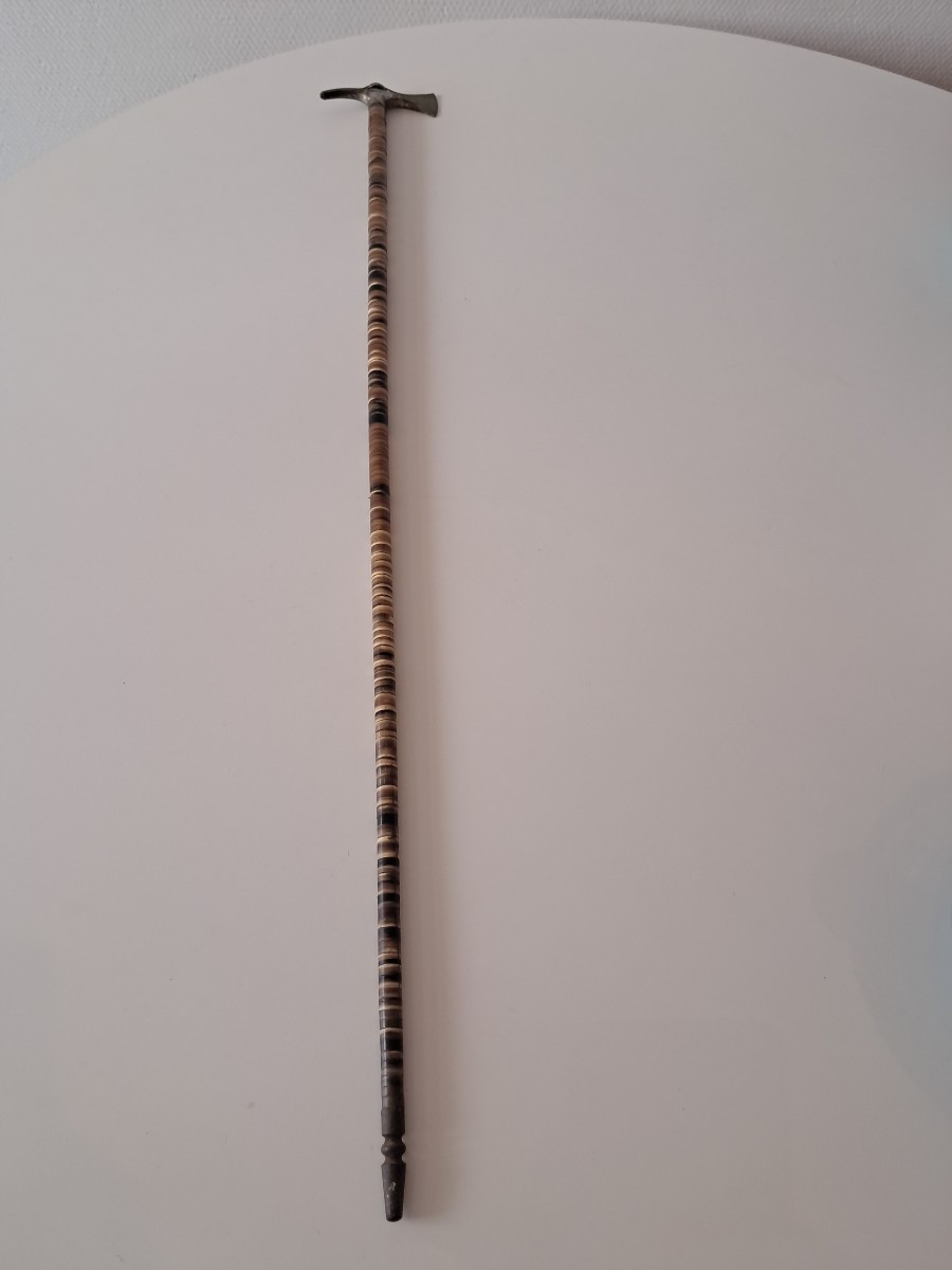 Canne de géologue début du XX  ème siècle -photo-2