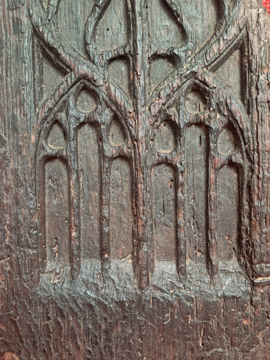 Gothic Panel From The 15th–16th Centuries.-photo-3