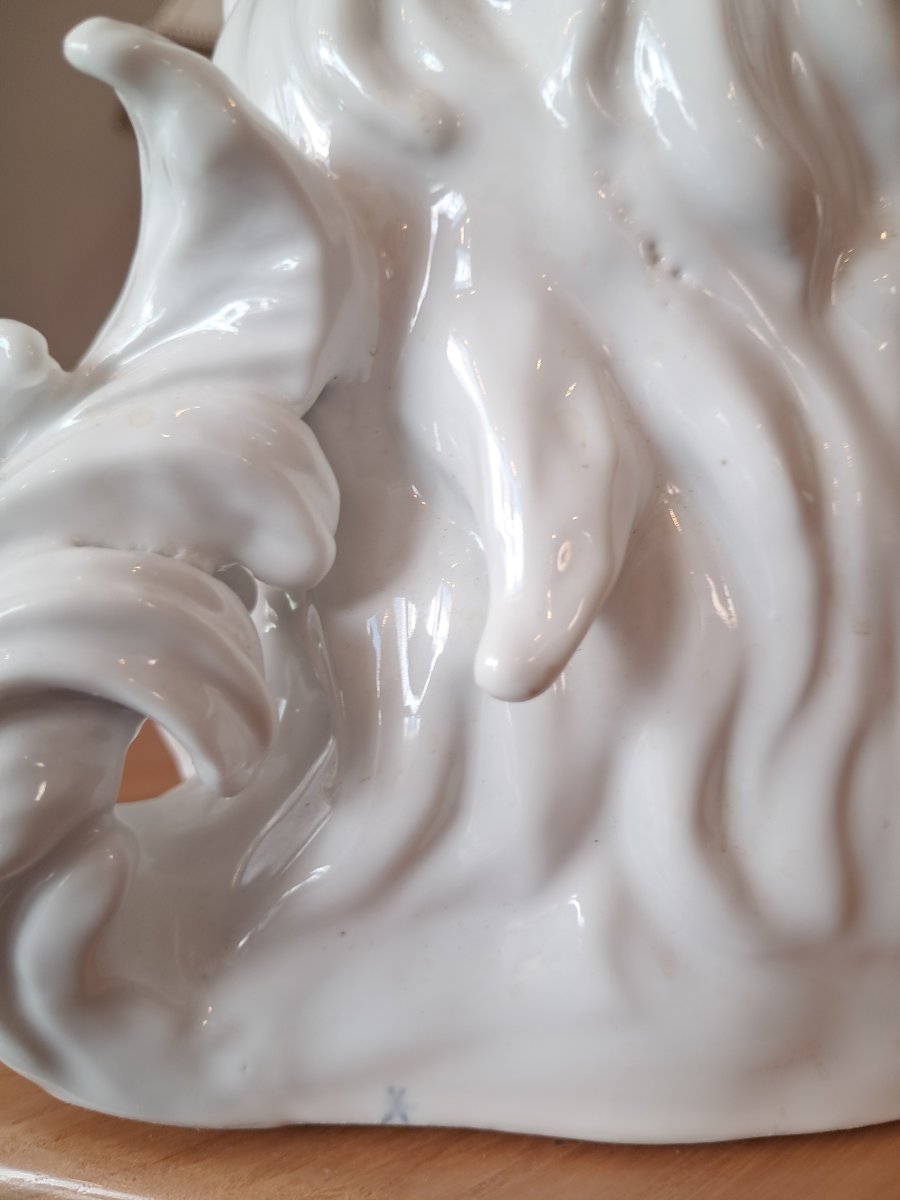 German Porcelain Animal Sculpture -photo-2