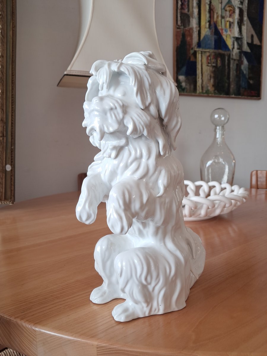 German Porcelain Animal Sculpture 