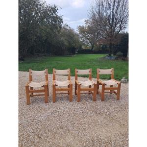 Série de 4 chaises maison regain