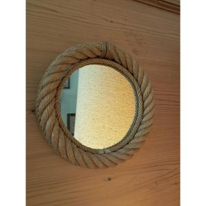 Circular Mirror, 1960s, By Audoux Minet 