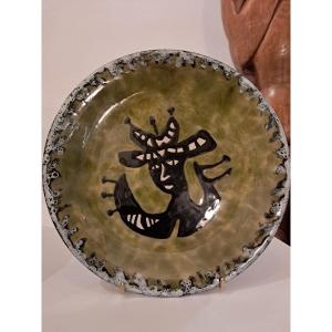 Plate By Jean Lurcat Sant Vicens 