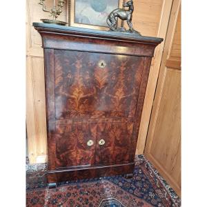 Secretaire restauration en acajou 