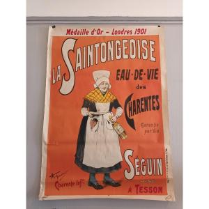 Charentes Alcohol Advertising Poster