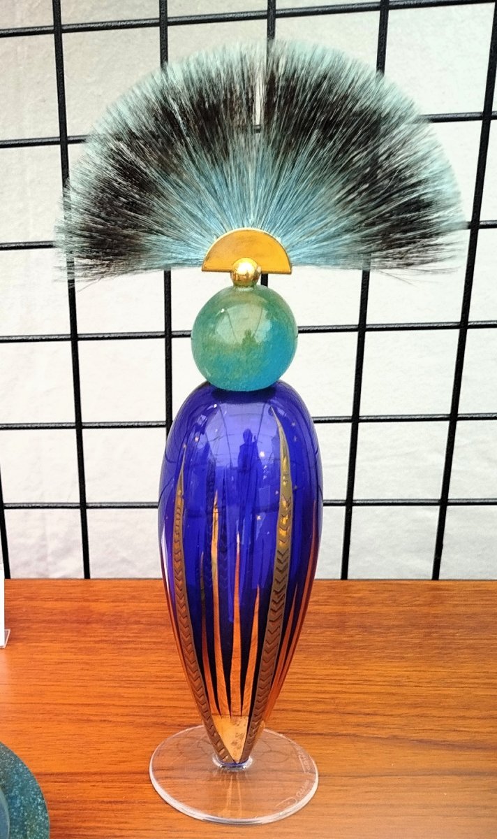 Daum Frères  Hilton Mcconnico “les Nuits Mexicaines” (three Pieces), Circa 1970-photo-1