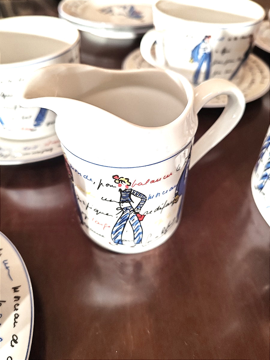 SERVICE DE TABLE PORCELAINE SONIA RYKIEL-photo-4