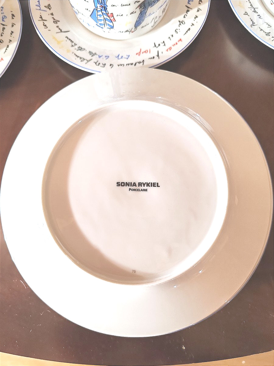 SERVICE DE TABLE PORCELAINE SONIA RYKIEL-photo-8