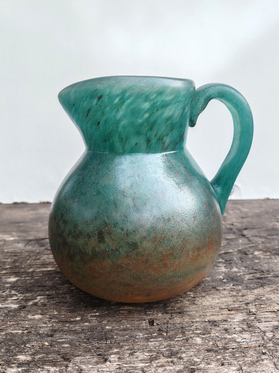 Georges De Feure (1868–1943), Marbled Glass Pitcher, Circa 1910–1920-photo-3