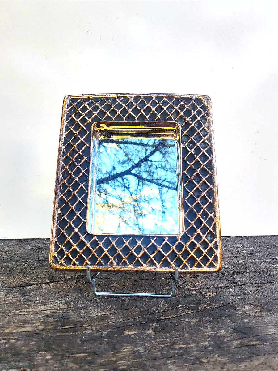 Ceramic Mirror From Vallauris-photo-2
