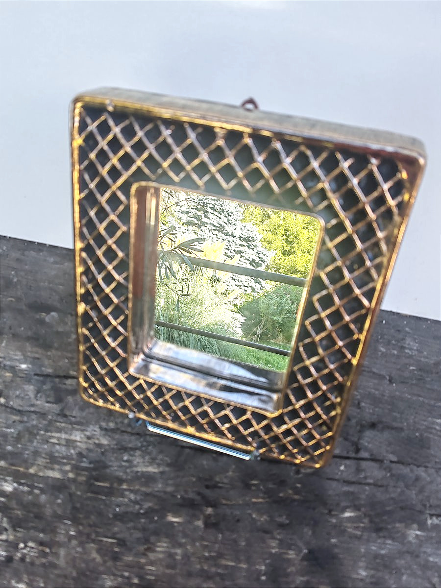Ceramic Mirror From Vallauris-photo-3
