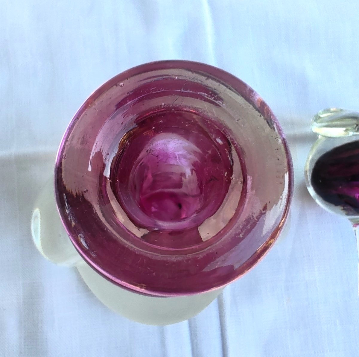Jean-claude Novaro (1943–2014) 20th-century Blown Glass Bottle-photo-4