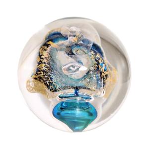 Robert Pierini (1950) Sulfure / Magnum Blown Glass Paperweight, 1994