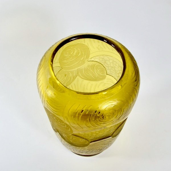 Vase Legras Montjoye Art Déco-photo-4