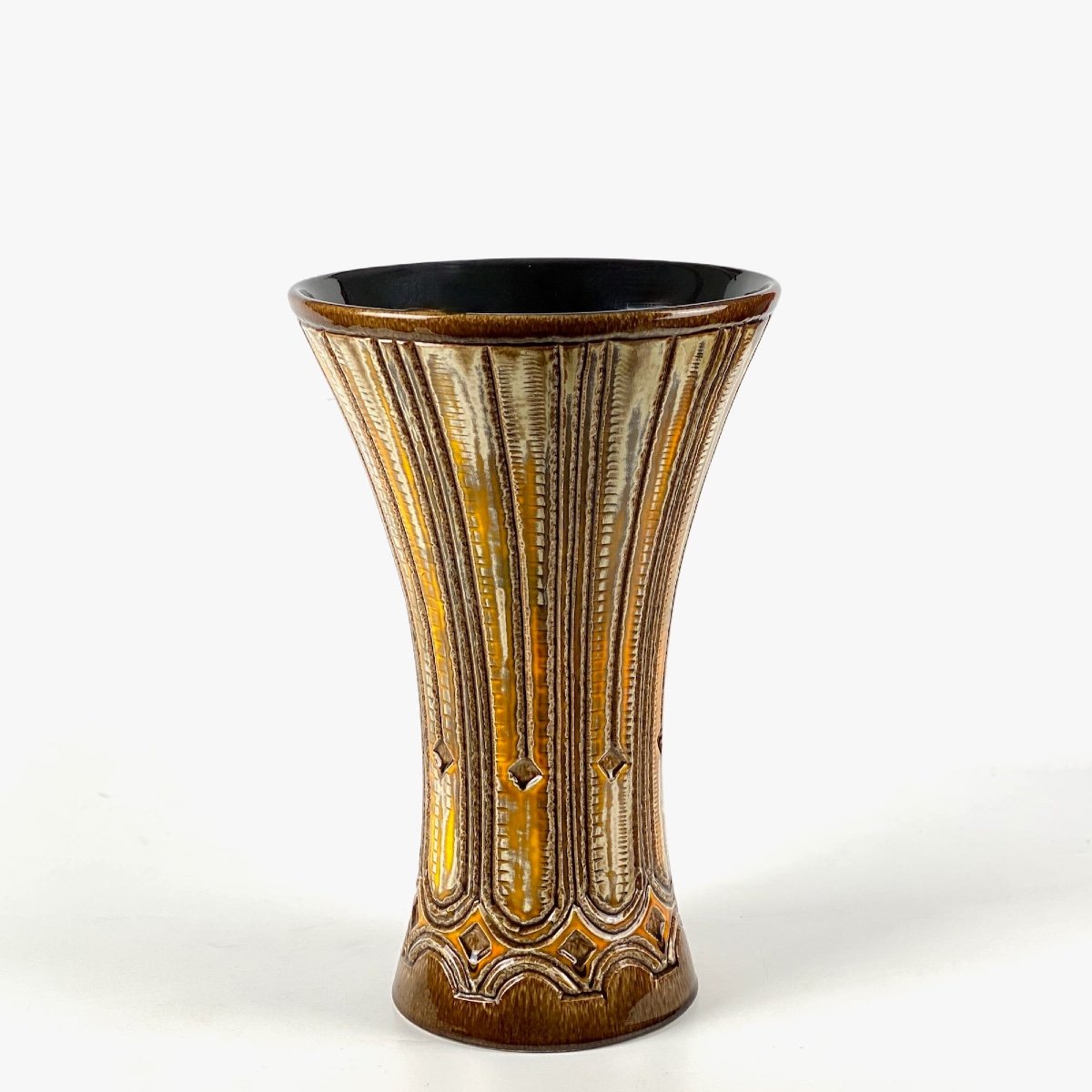Jean Varoqueux Mid Century Floor Vase, 1960s