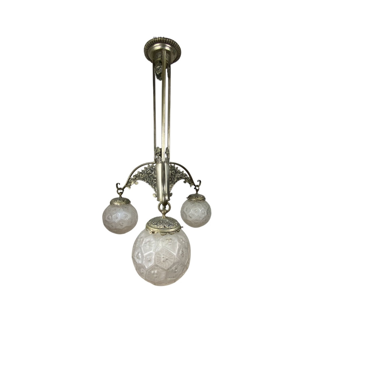 Art Deco Chandelier Jean Gauthier Ejg-photo-3