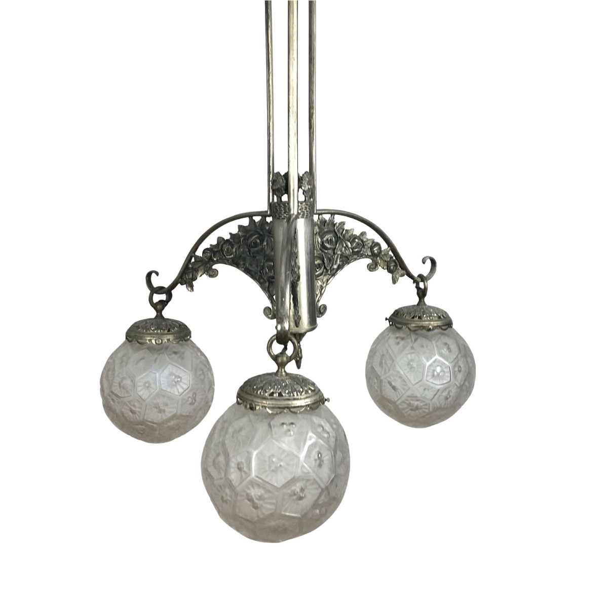 Art Deco Chandelier Jean Gauthier Ejg-photo-4