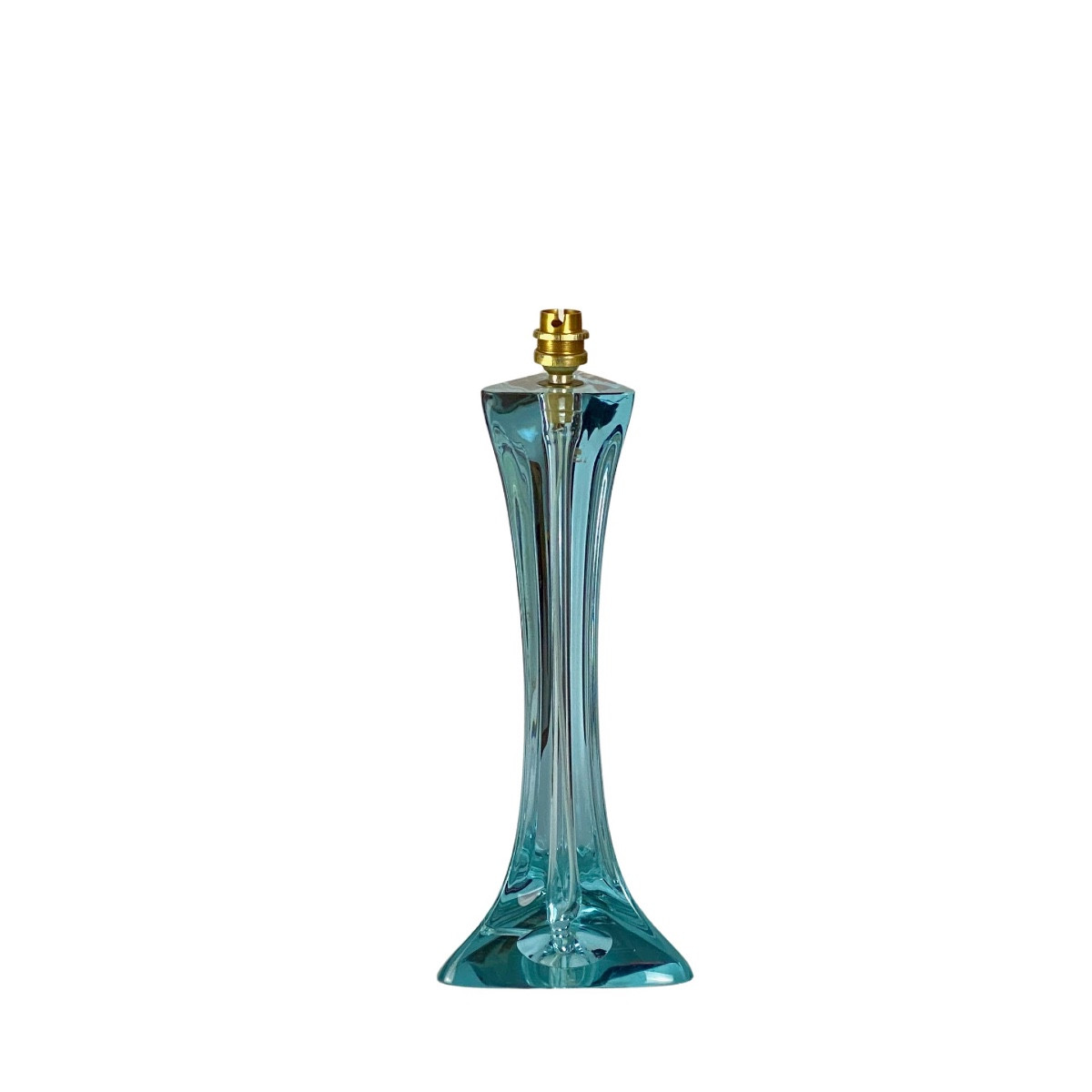 Lampe En Verre Néodyme, Cristal De Sèvres, design 1960s-photo-4