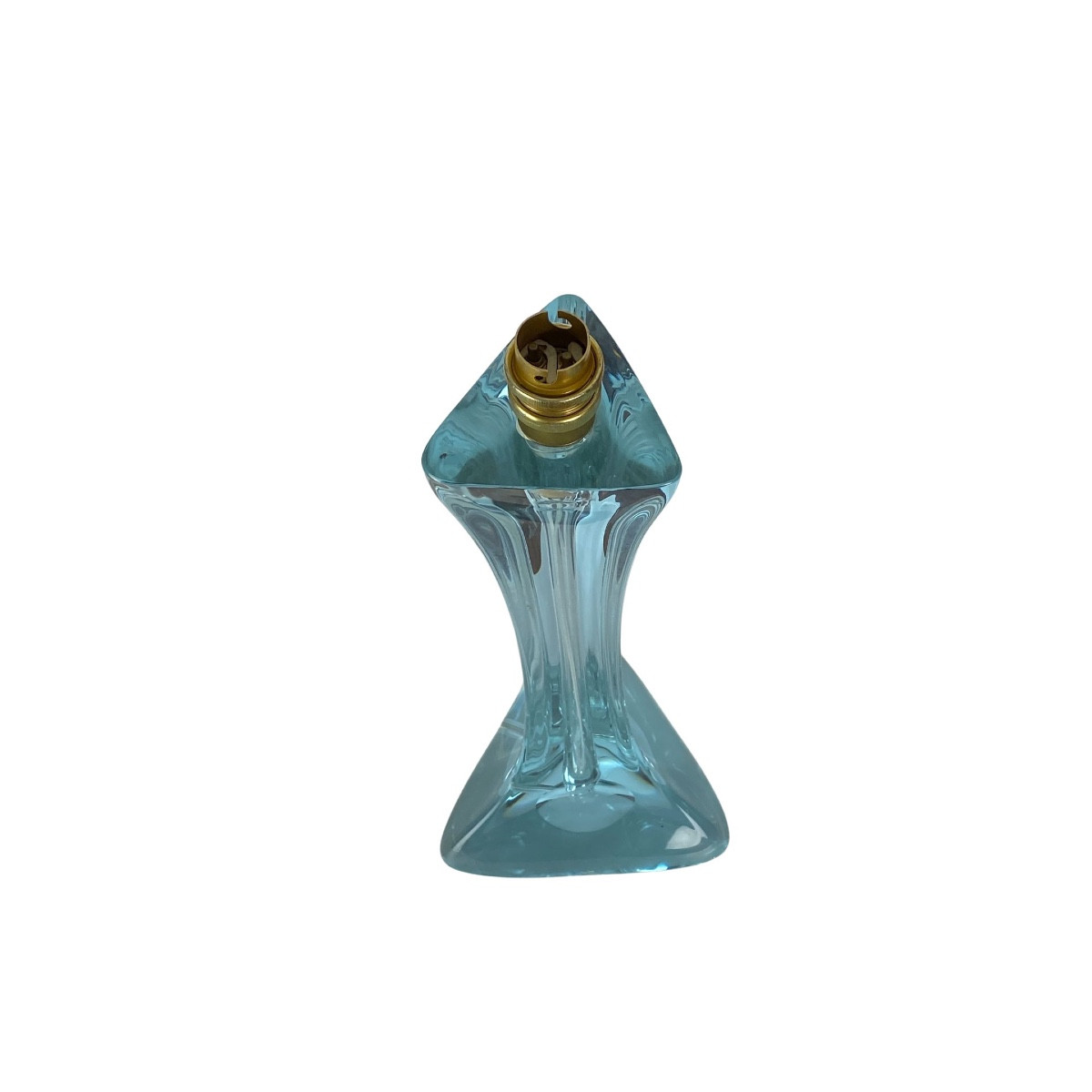 Lampe En Verre Néodyme, Cristal De Sèvres, design 1960s-photo-1