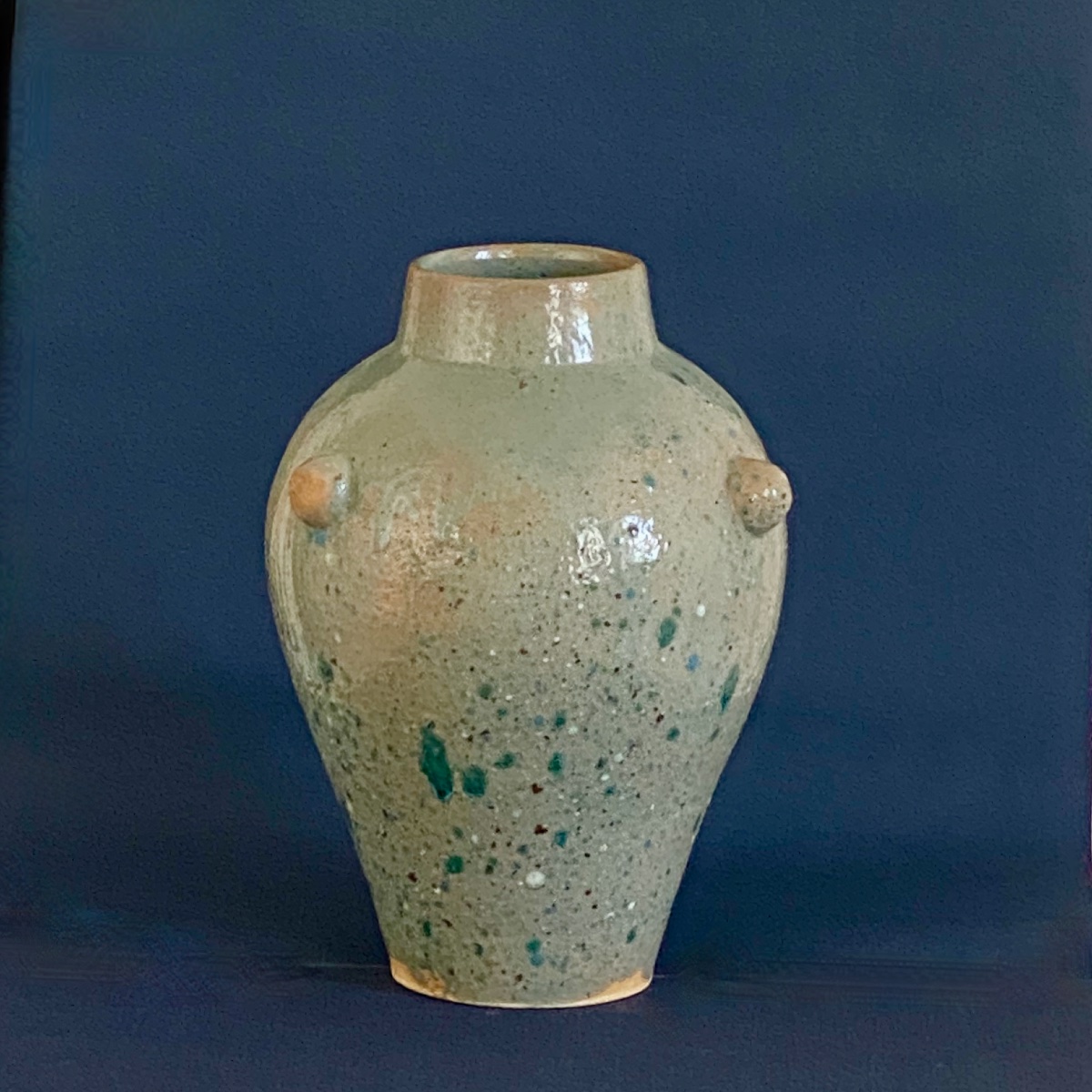 Art Deco Glazed Stoneware Vase By Prudence Drouard (1868–1957)
