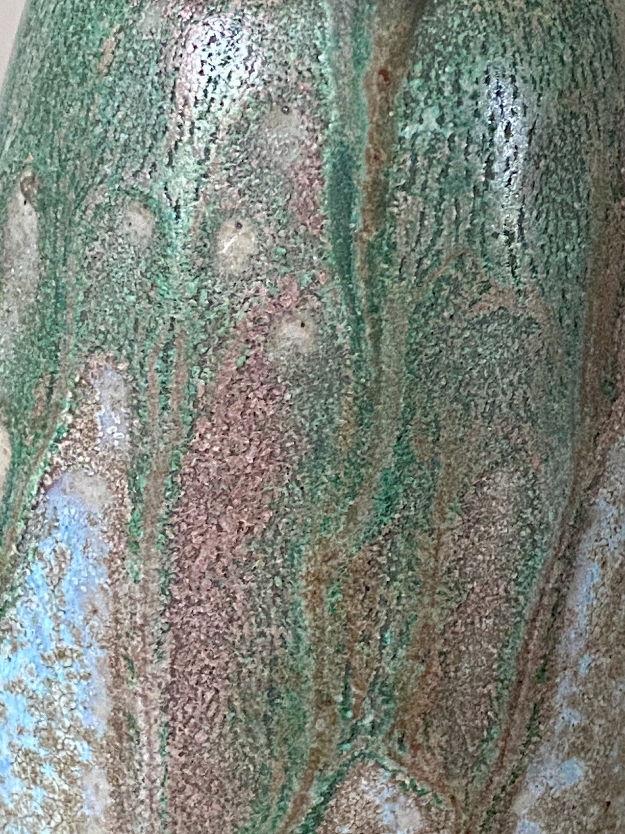 Charles Gréber (1853–1935) – Small Art Nouveau Vase Made Of Glazed Stoneware-photo-3