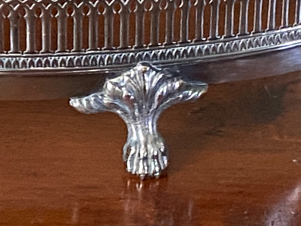 Silver-plated Metal And Cut-glass Planter, H. Beard, Montreux, Switzerland, Early 1900s-photo-1
