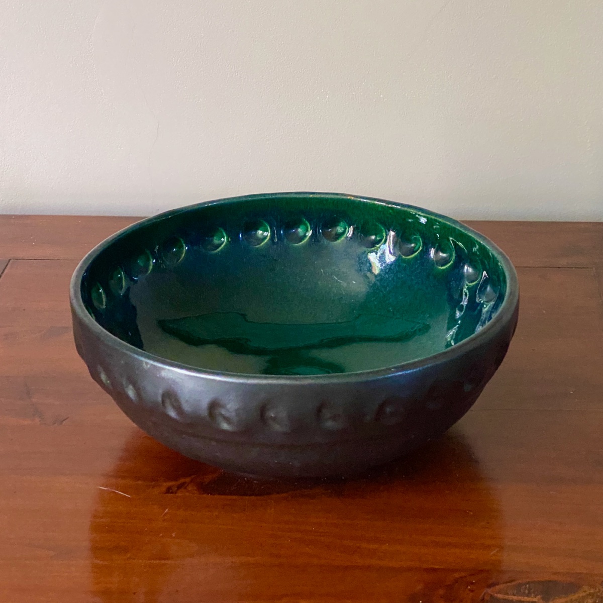 Jean Garillon: Art Deco Bowl In Glazed Faience, Saint-cloud-photo-4