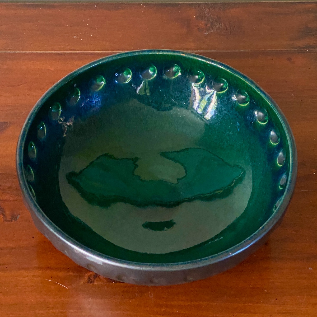 Jean Garillon: Art Deco Bowl In Glazed Faience, Saint-cloud-photo-2