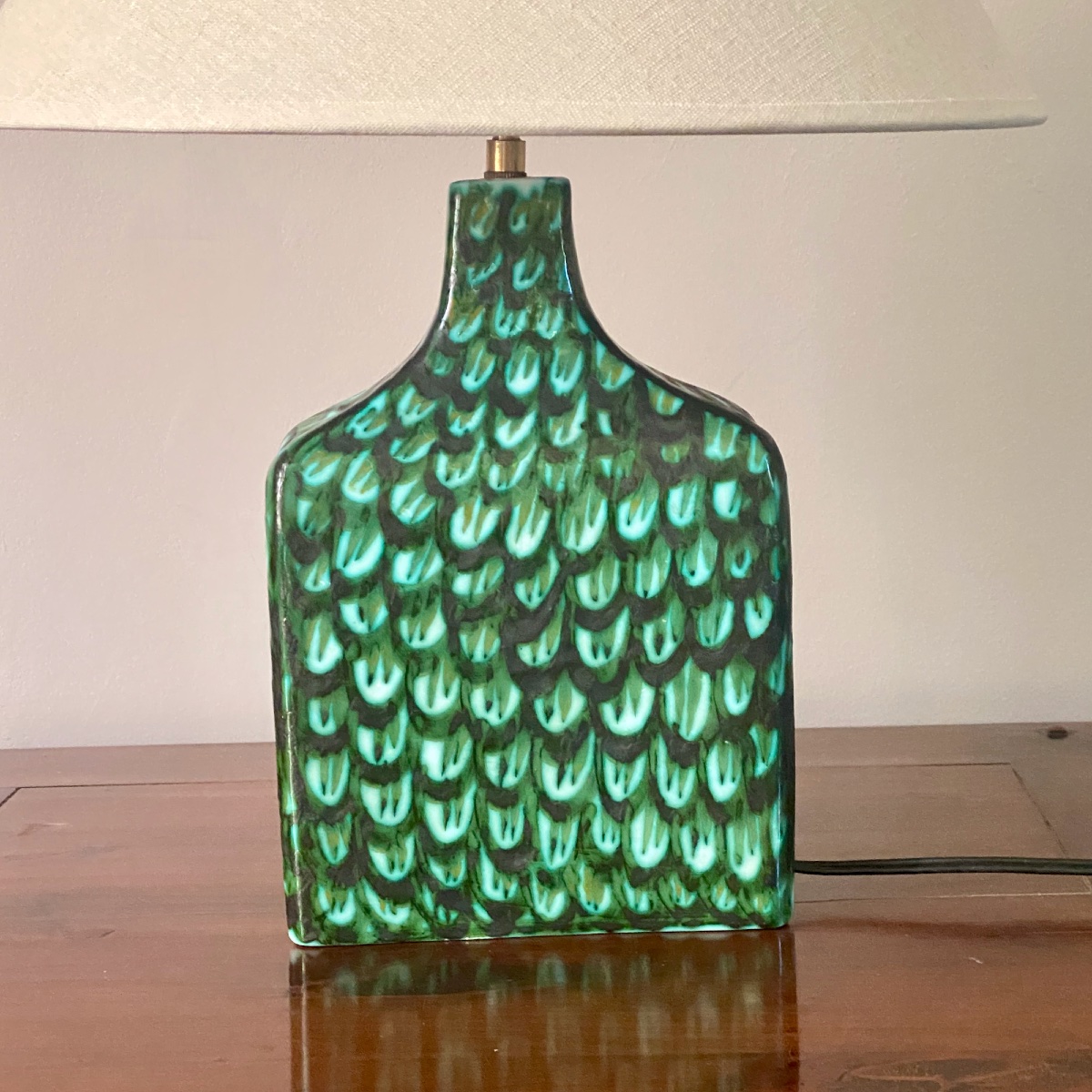 Ceramic Lamp By Alessio Tasca, Italy, 1960s-photo-4