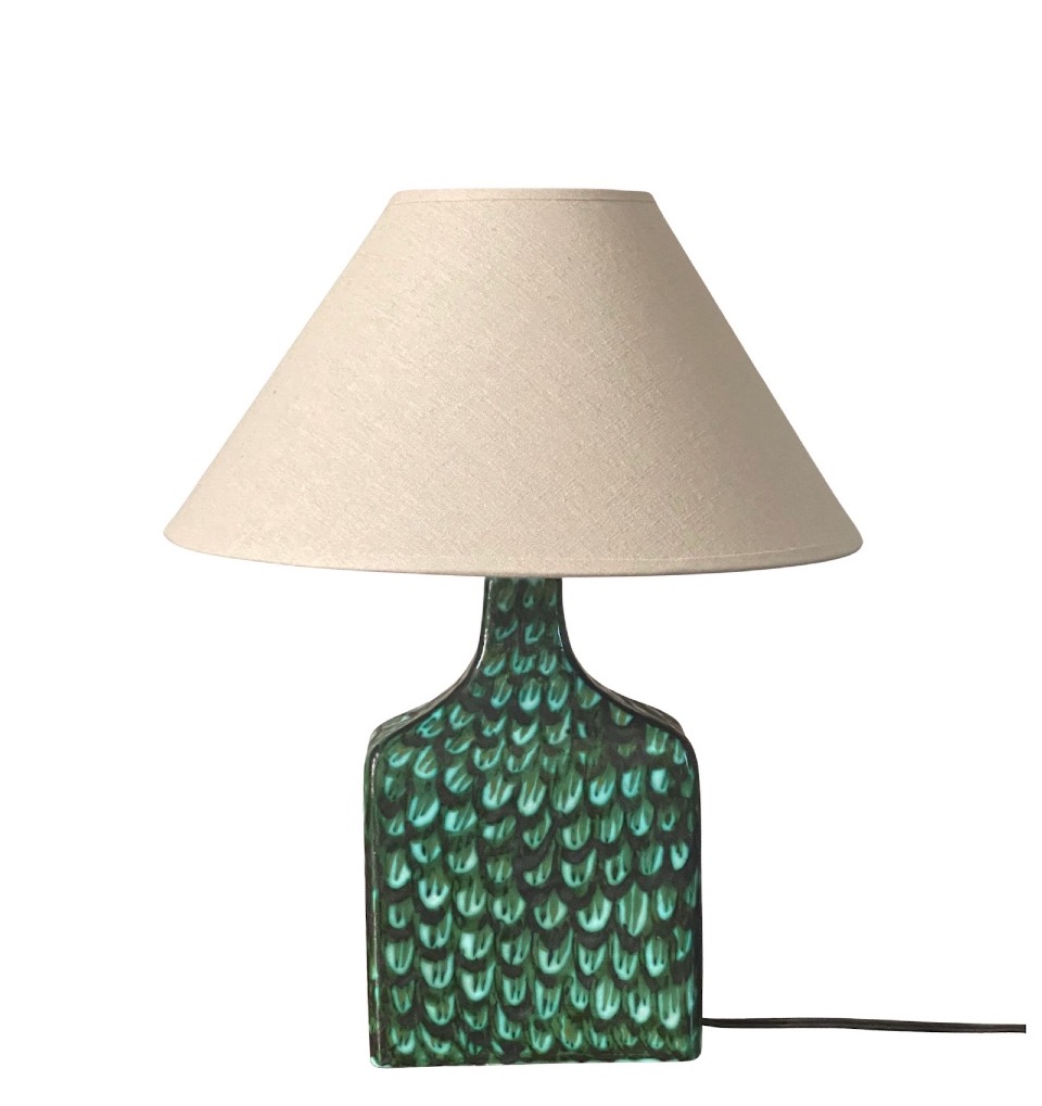 Ceramic Lamp By Alessio Tasca, Italy, 1960s