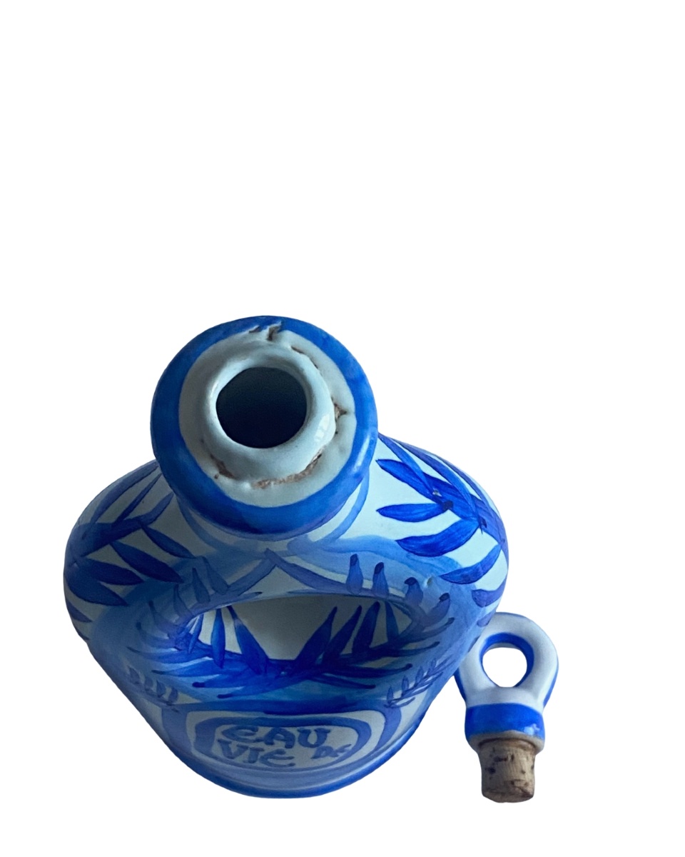 Bouteille « Eau de Vie » Kéraluc Quimper, Pierre Toulhoat, années 1950-photo-2