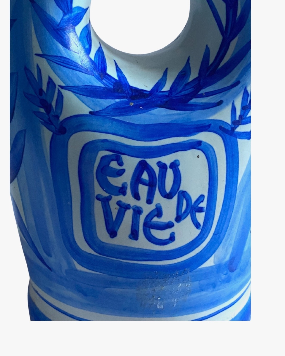 Bouteille « Eau de Vie » Kéraluc Quimper, Pierre Toulhoat, années 1950-photo-3