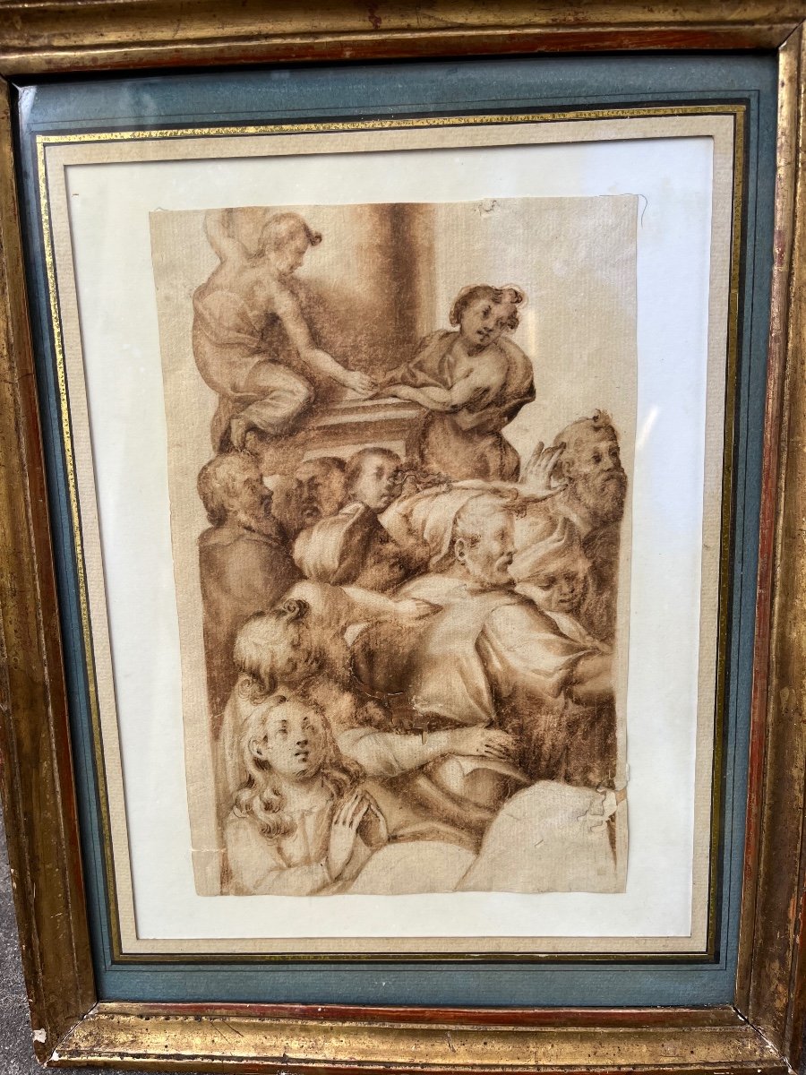 Italian Drawing, 17th Century.