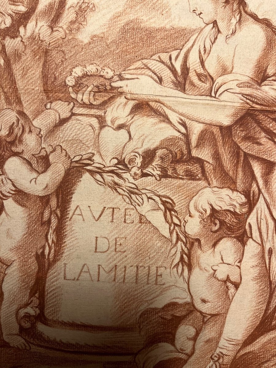 Beau Dessin Figurant «  L’amitie »-photo-4