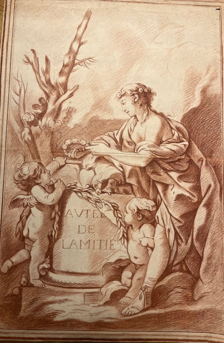 Beau Dessin Figurant «  L’amitie »