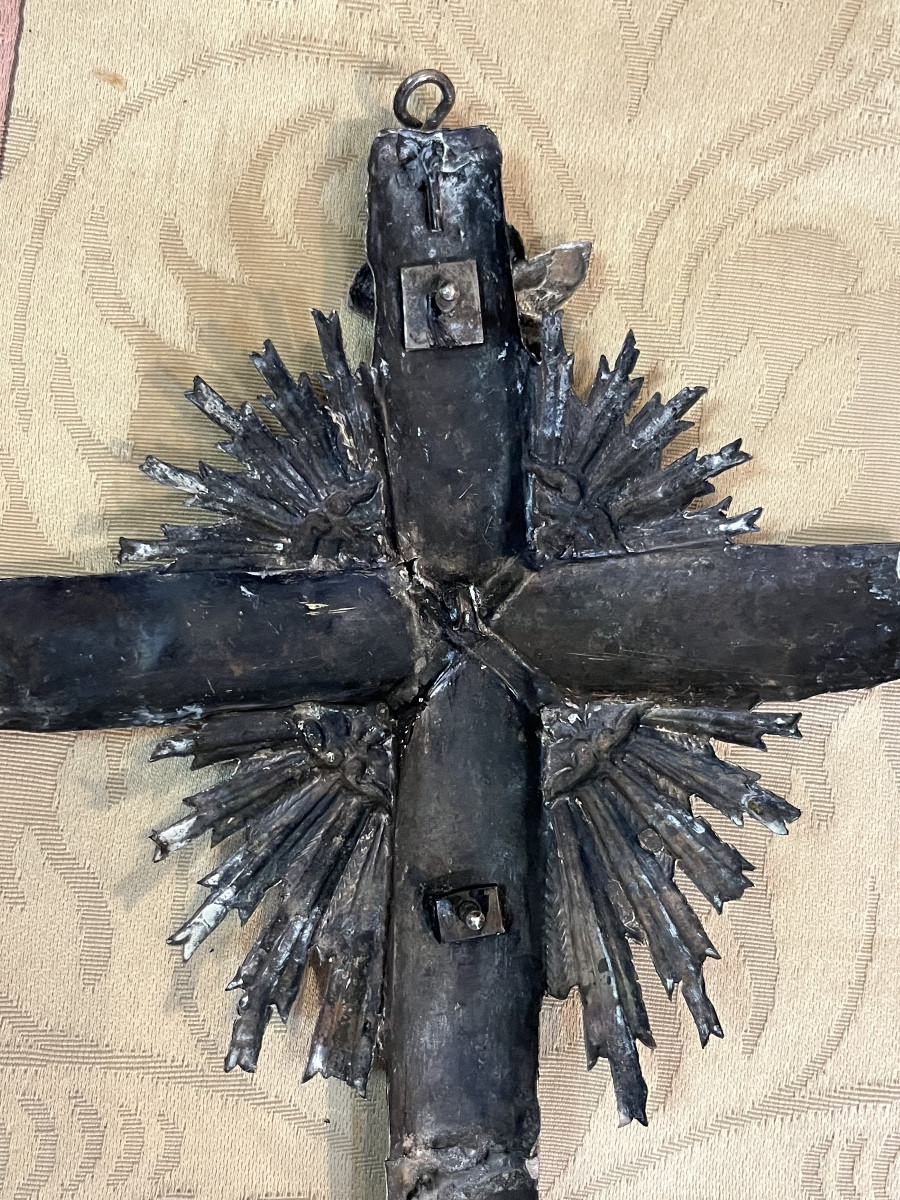 Christ en argent,  époque indéterminée.  -photo-3