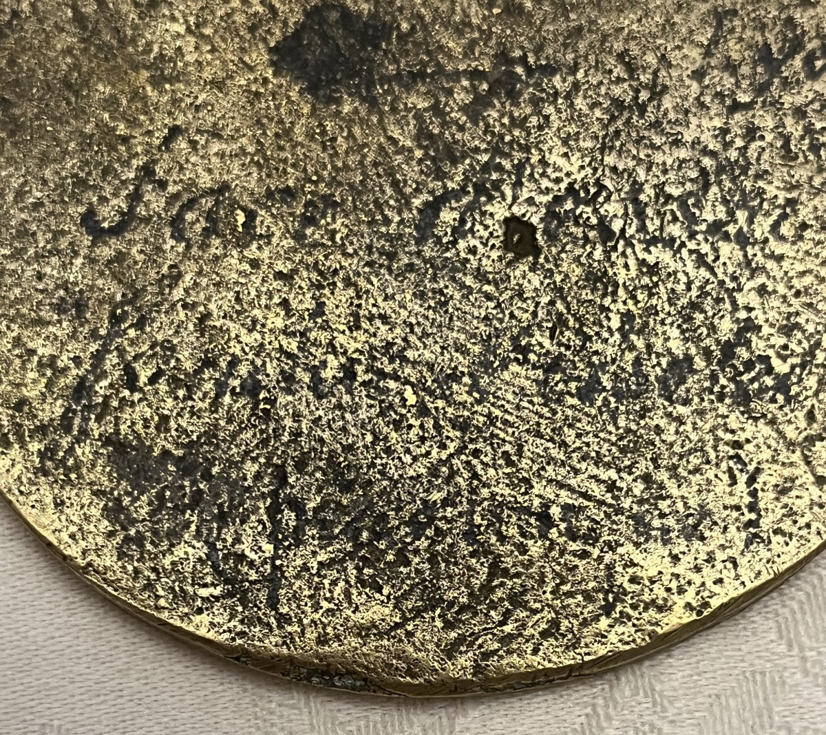 Bronze Medal, 17th Century. Profile Portraits Of French Writers And Others. -photo-6