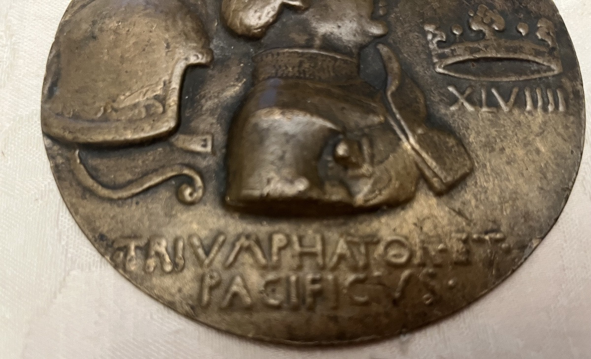 Medal Depicting A Man In Profile, With Hair And Clothing Characteristic Of The 16th Century -photo-3