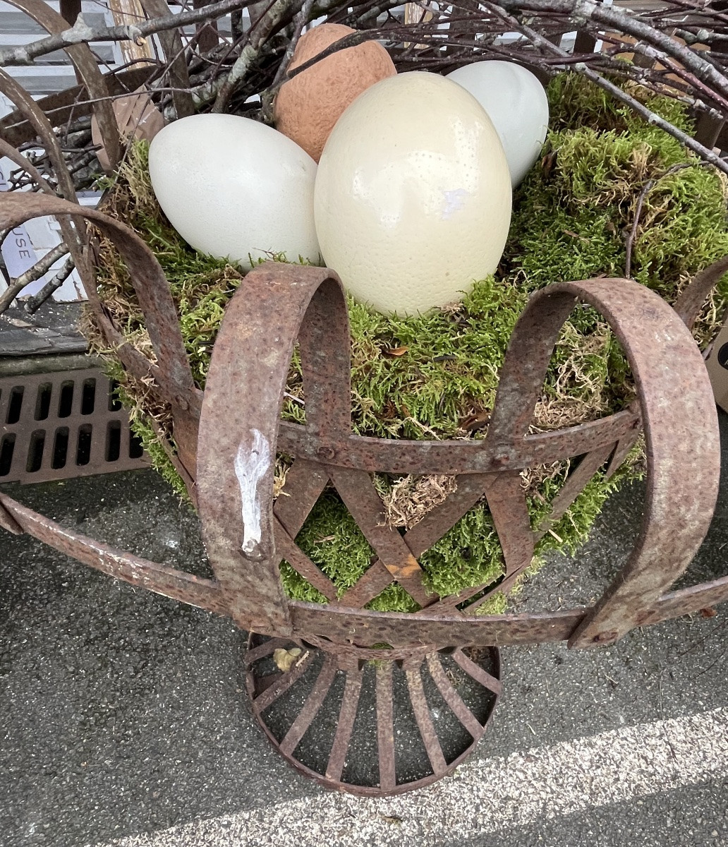 Large Medici Vase, Made Of Iron Strips. Indoor Or Garden Decoration.-photo-2