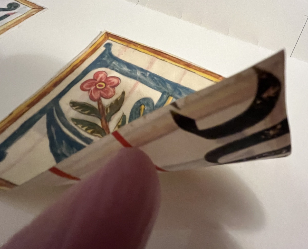 Set Of Four Illuminated Initials, Gouache On Vellum, Late 16th, Early 17th Century. France.-photo-4