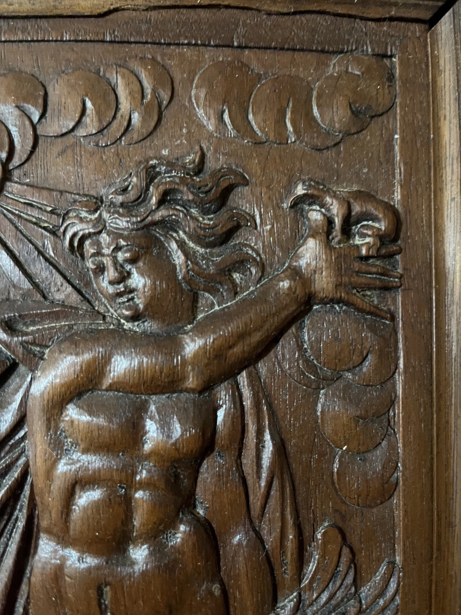 Pair Of Doors From A Renaissance-era Two-part Building. School Of Fontainebleau.-photo-6