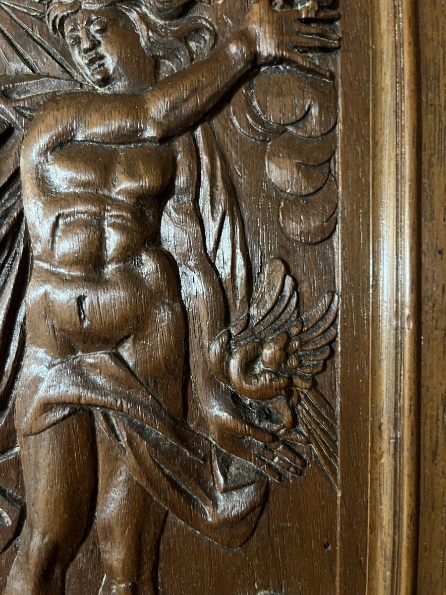 Pair Of Doors From A Renaissance-era Two-part Building. School Of Fontainebleau.-photo-7