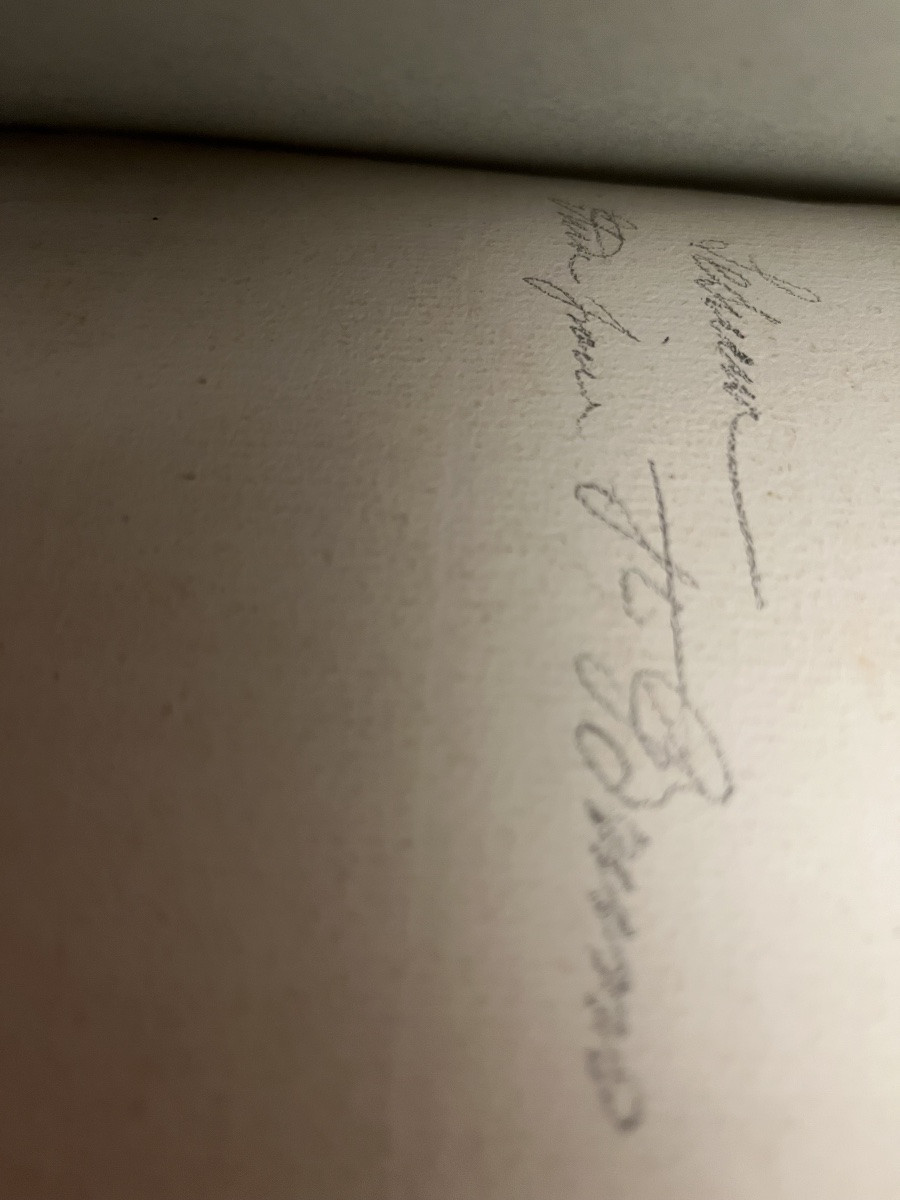 17th-century Red Chalk Drawing, Sketches For A St. Bruno, Attributed To Lesueur -photo-8