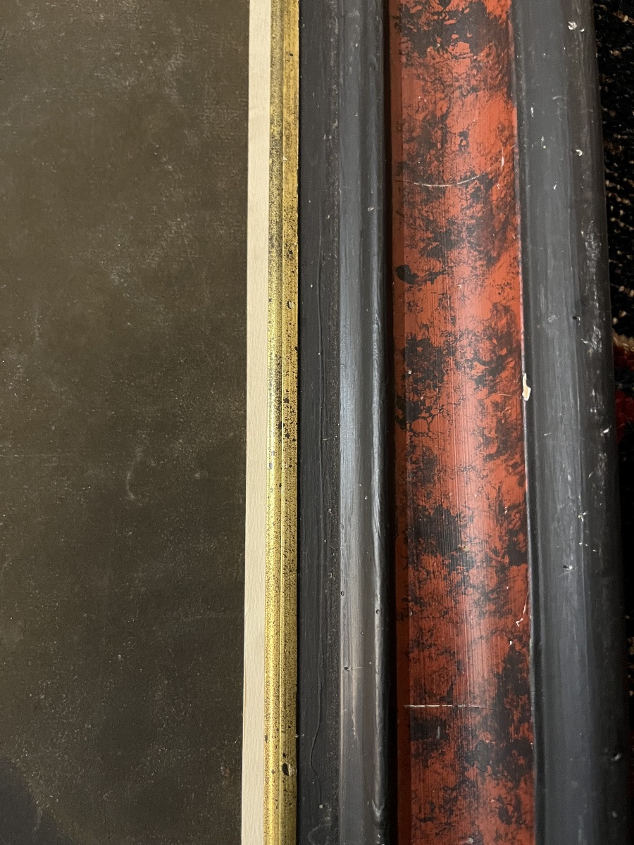 Copie XIX eme de l’auto portrait de Philippe de champaigne, au pastel. XIX eme siècle.-photo-3