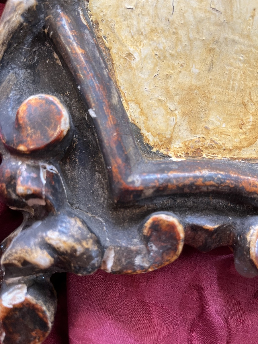 Pair Of Altar Canons, Silvered Wood, Italy Late 17th Century.-photo-2